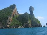 Pláž  Railay Bay u Krabi Town